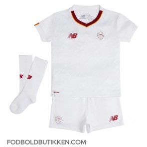 AS Roma Paulo Dybala #21 Udebanetrøje Børn 2022-23 Kortærmet (+ Korte bukser)